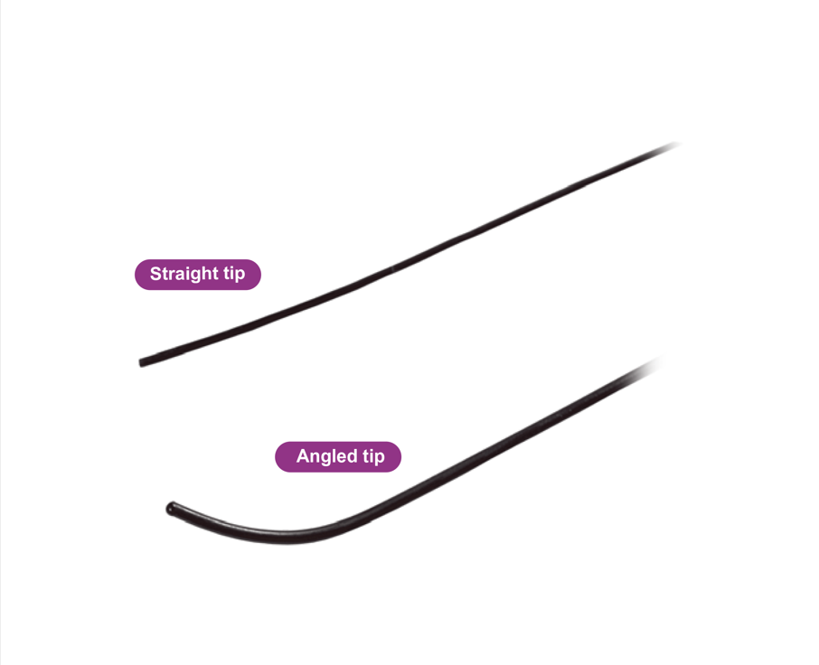 Hydrophilic Coated Guide Wire-Shun Ski Trails